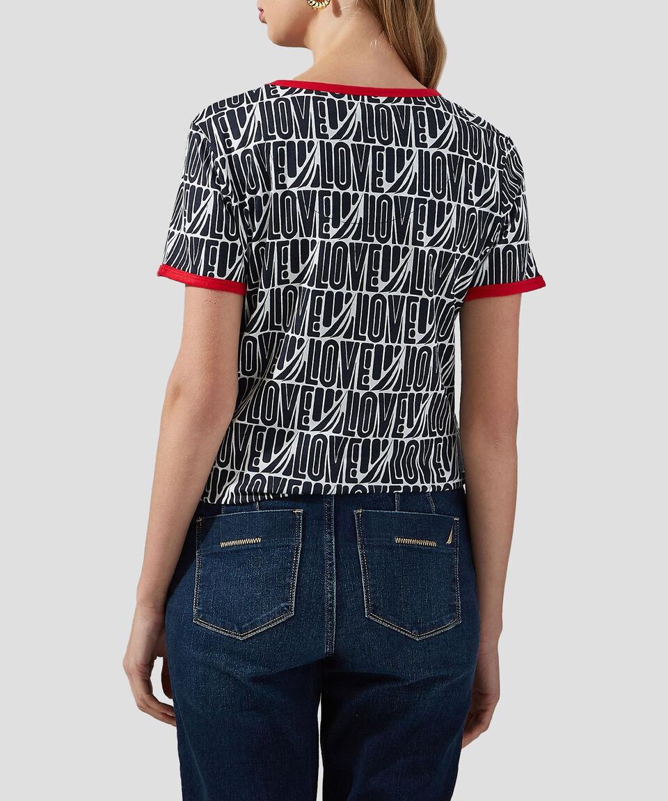 Nautica Playera Cuello Redondo Manga Corta Estampada Mujer