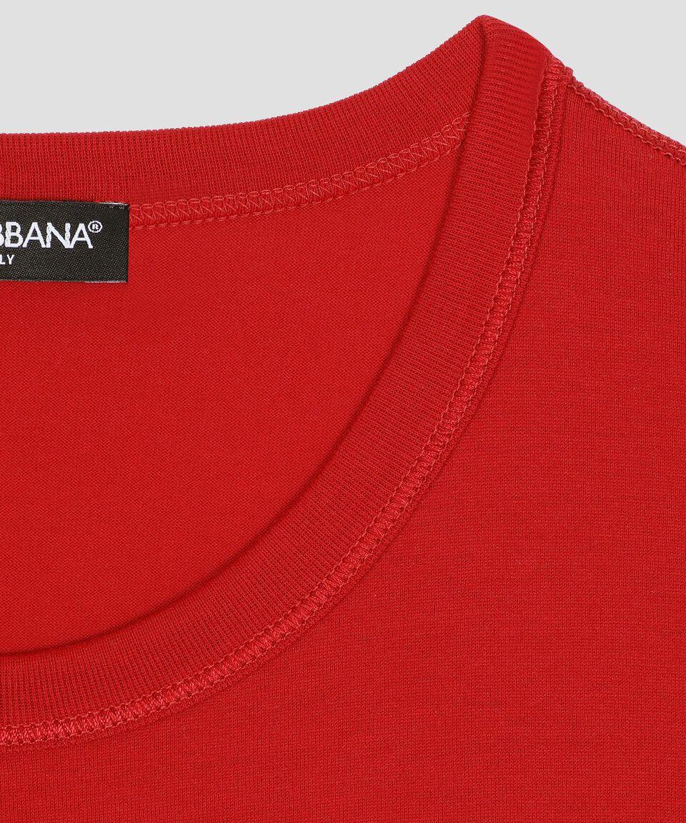 DOLCE & GABBANA Playera Cuello Redondo Manga Corta Hombre