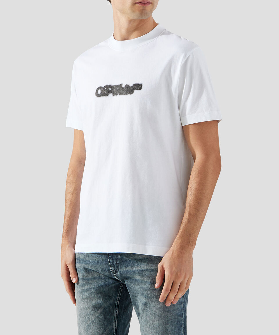 Off-White Playera cuello redondo manga corta Hombre