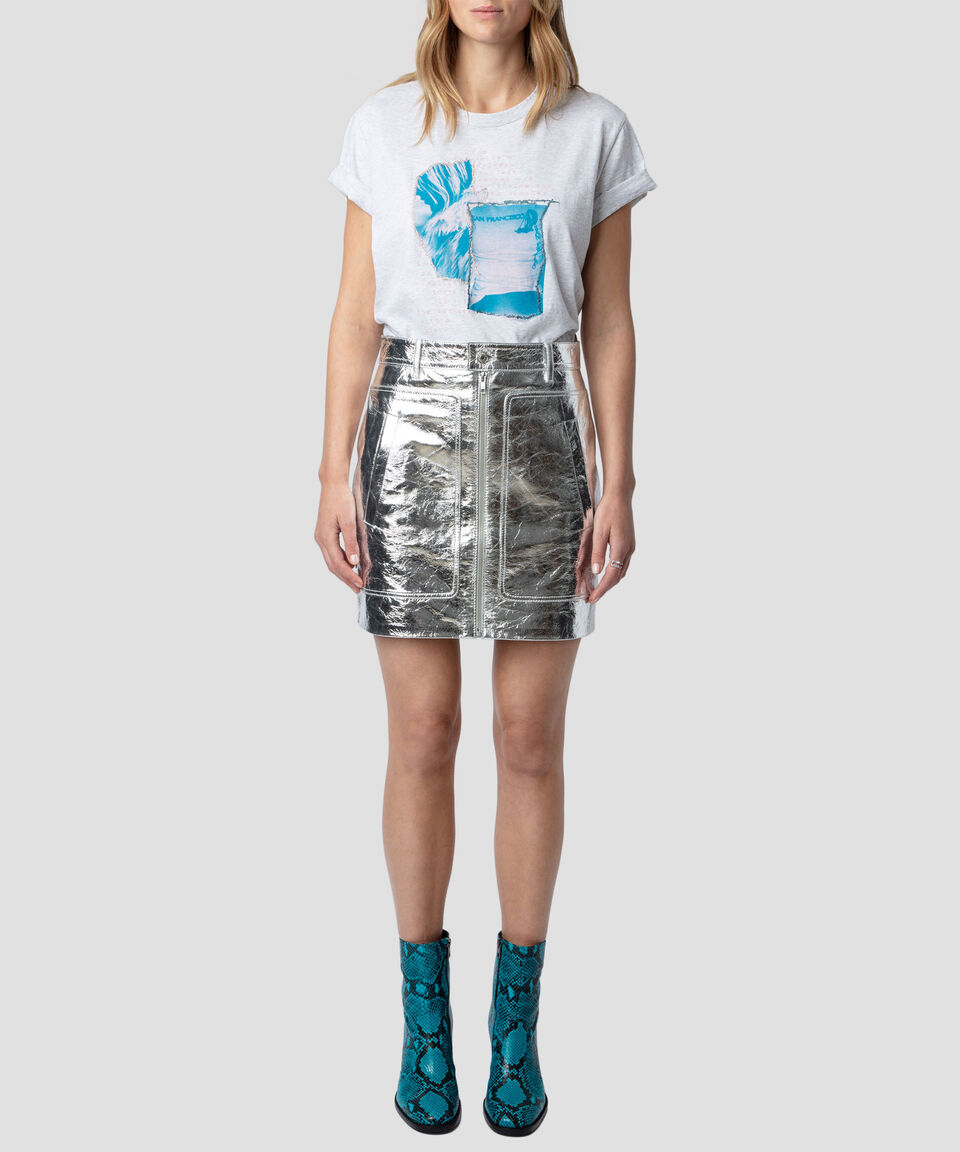 Zadig & Voltaire Playera Cuello Redondo Manga Corta Mujer