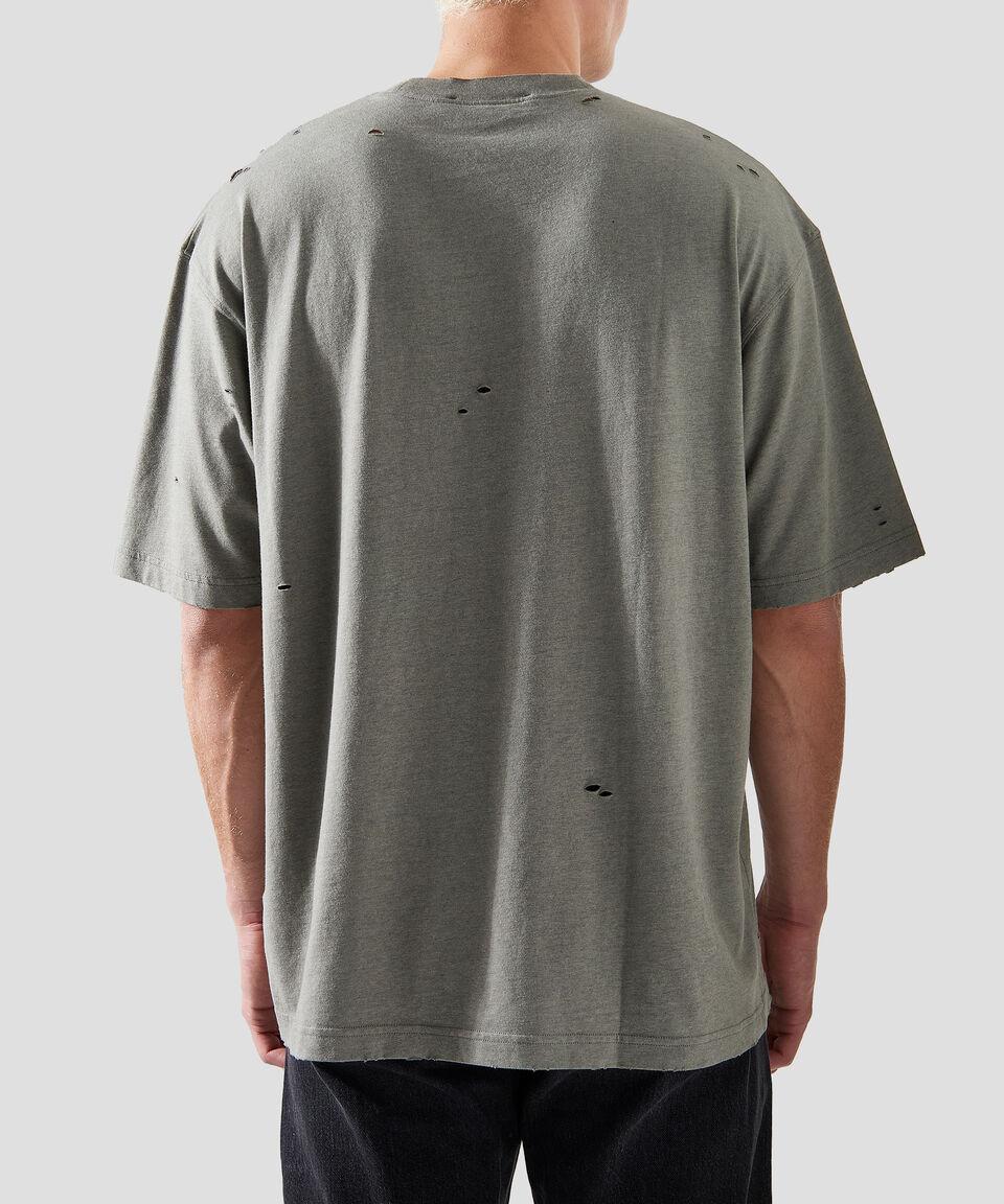ACNE STUDIOS Playera De Cuello Redondo Con Manga Corta Estampada Hombre