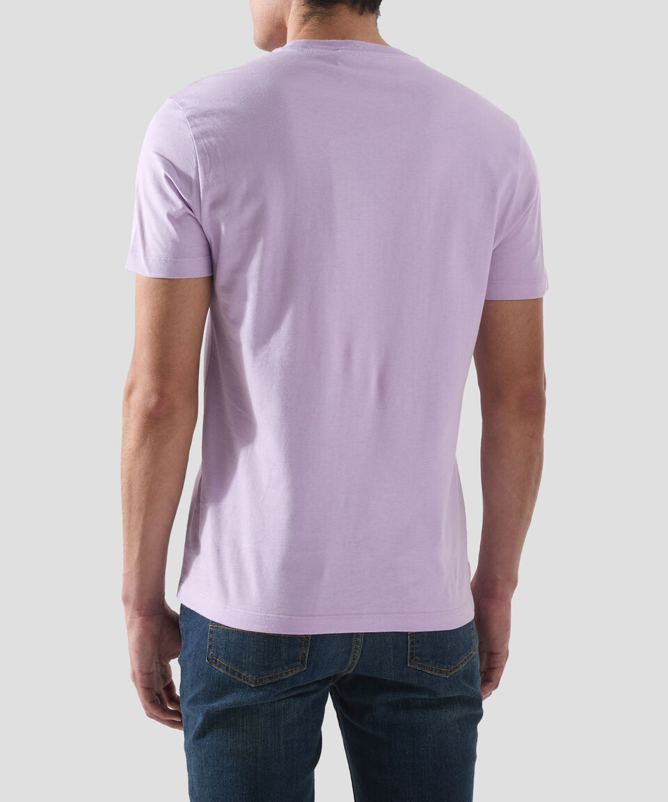 Versace Playera De Cuello Redondo Con Manga Corta Hombre