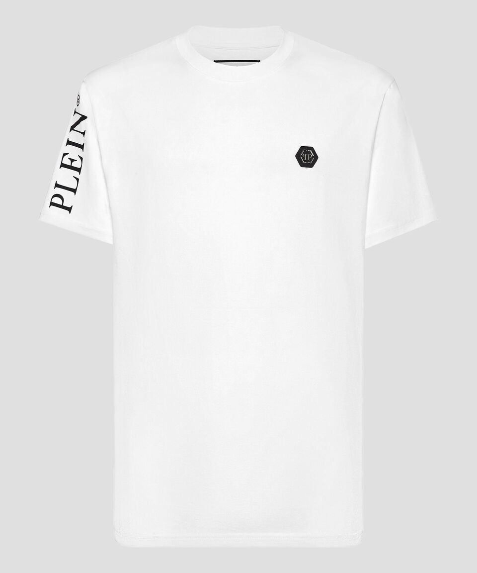 Philipp Plein Playera De Cuello Redondo Con Manga Corta Hombre