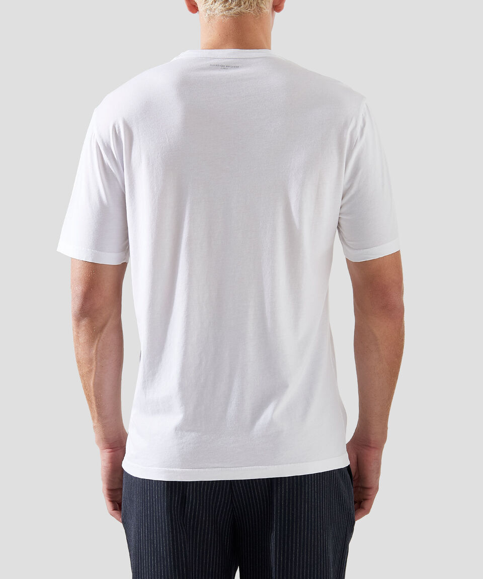 Officine Générale Playera De Cuello Redondo Con Manga Corta Hombre