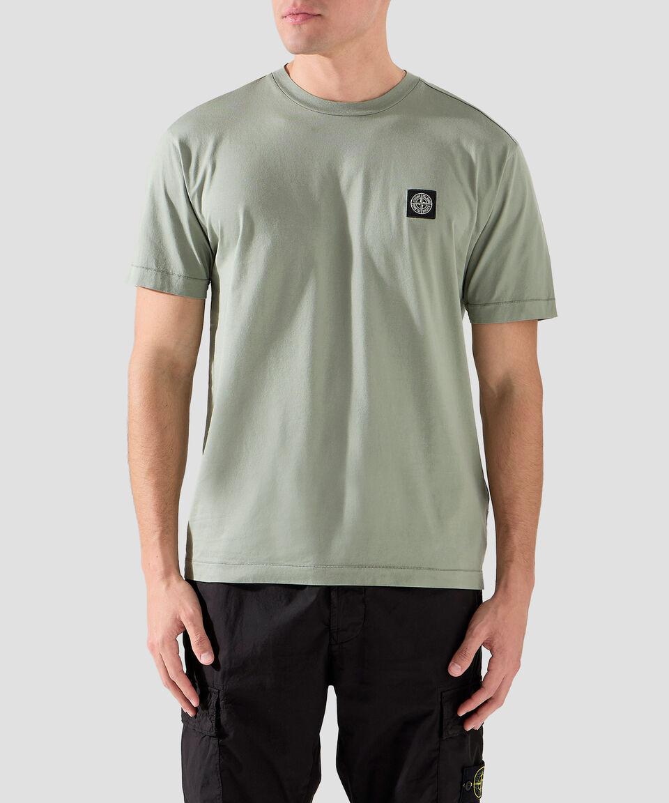 Stone Island Playera de cuello redondo con manga corta Hombre
