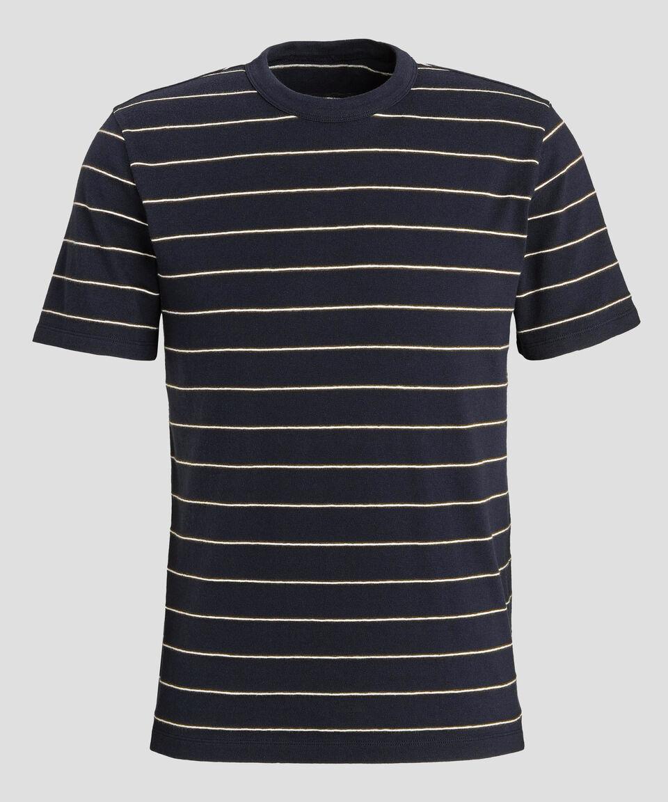 Officine Générale Playera De Cuello Redondo Con Manga Corta Y Rayas Hombre