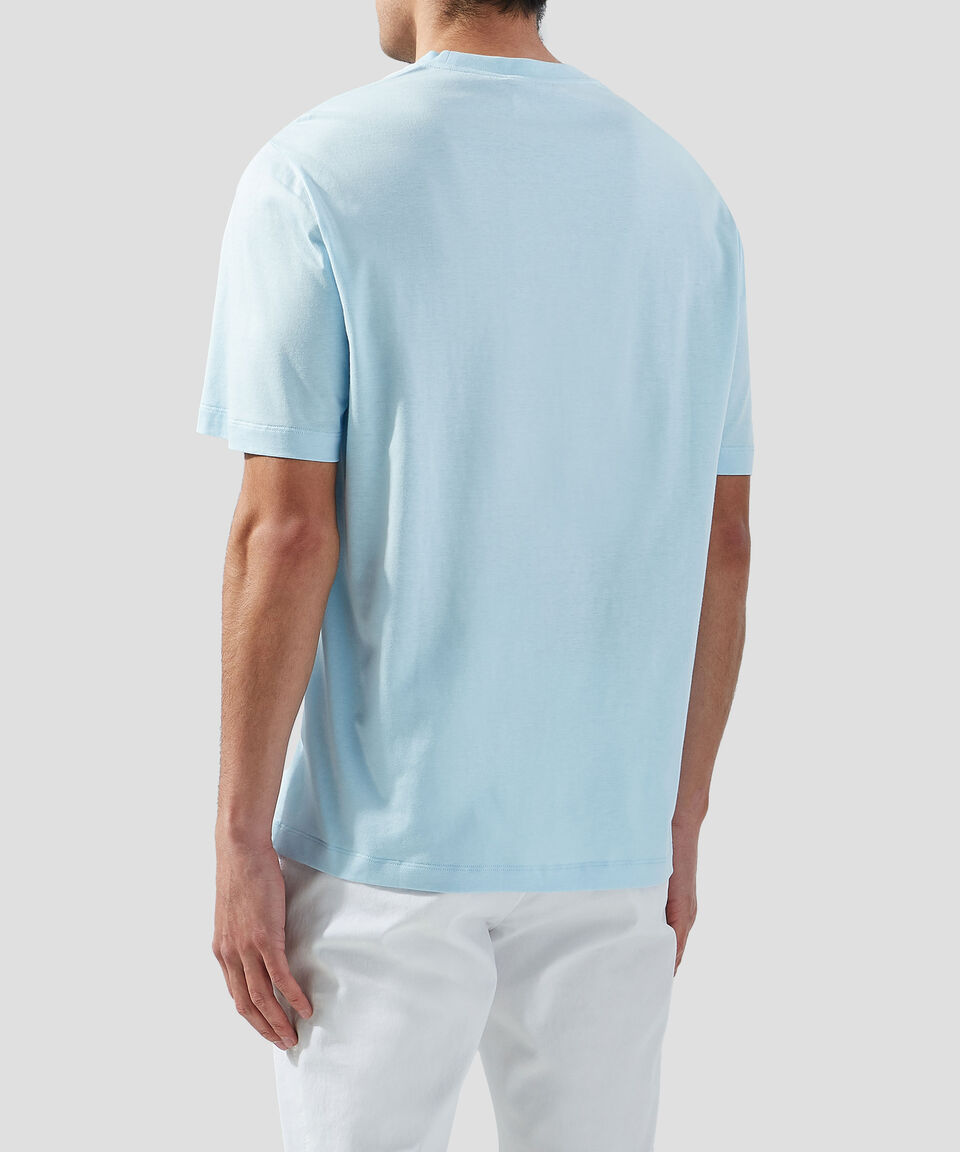 Versace Playera De Cuello Redondo Y Manga Corta Estampada Hombre