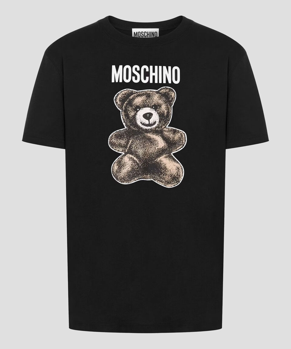 Moschino Playera De Cuello Redondo Y Manga Corta Teddy Bear Hombre