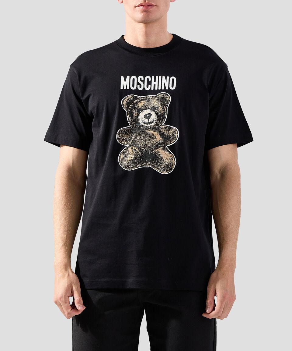 Moschino Playera de cuello redondo y manga corta Teddy Bear Hombre