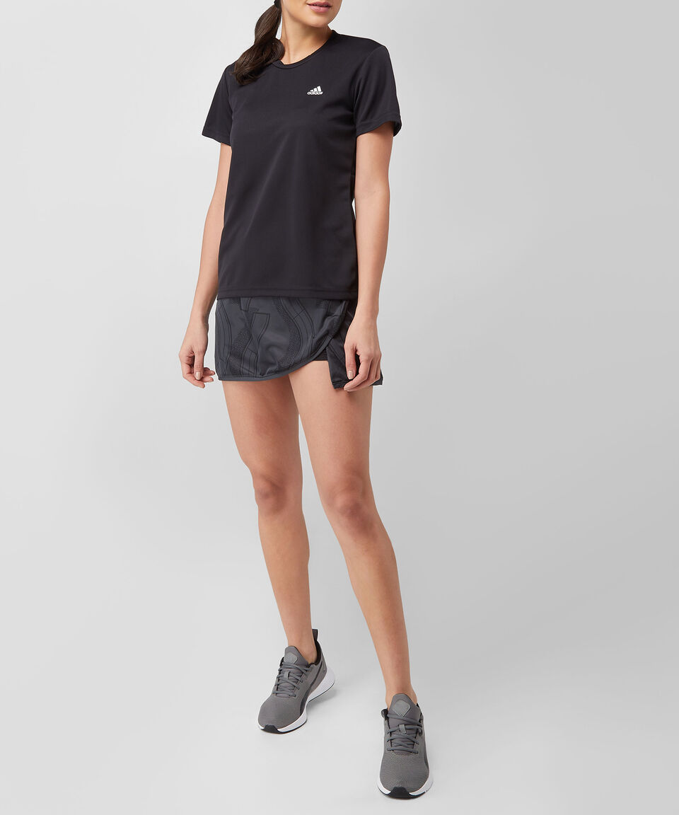 Adidas Playera Deportiva De Cuello Redondo Y Manga Corta Mujer
