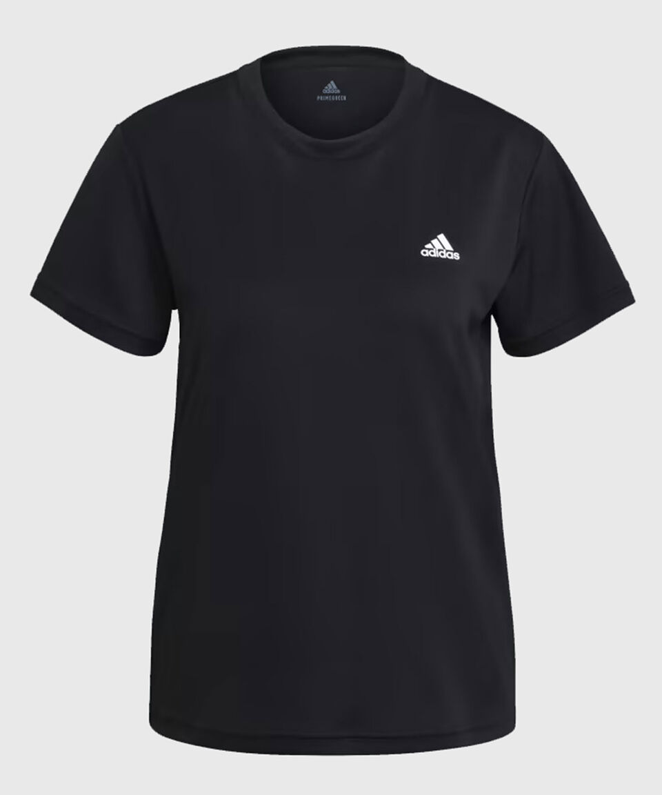 Adidas Playera Deportiva De Cuello Redondo Y Manga Corta Mujer