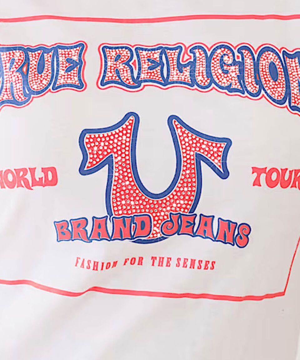 True Religion Playera Estampada De Manga Corta Mujer
