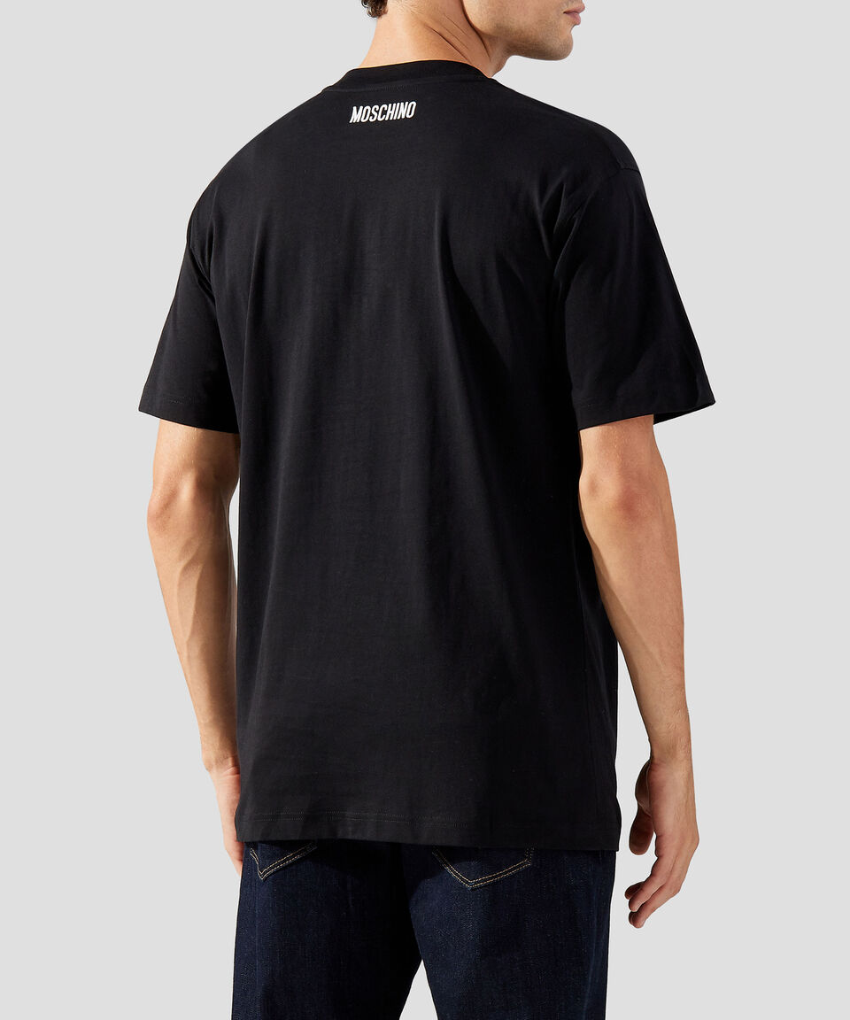 Moschino Playera Goose Symbol De Manga Corta Hombre