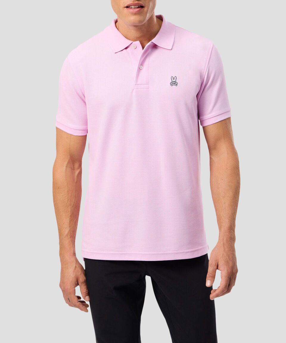 Psycho Bunny Playera Polo manga corta con bordado Hombre