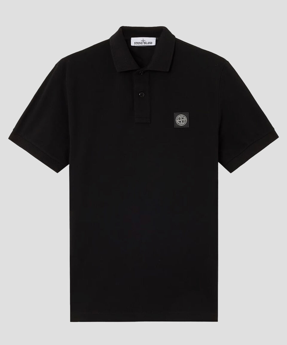 Stone Island Playera Tipo Polo Con Manga Corta Hombre