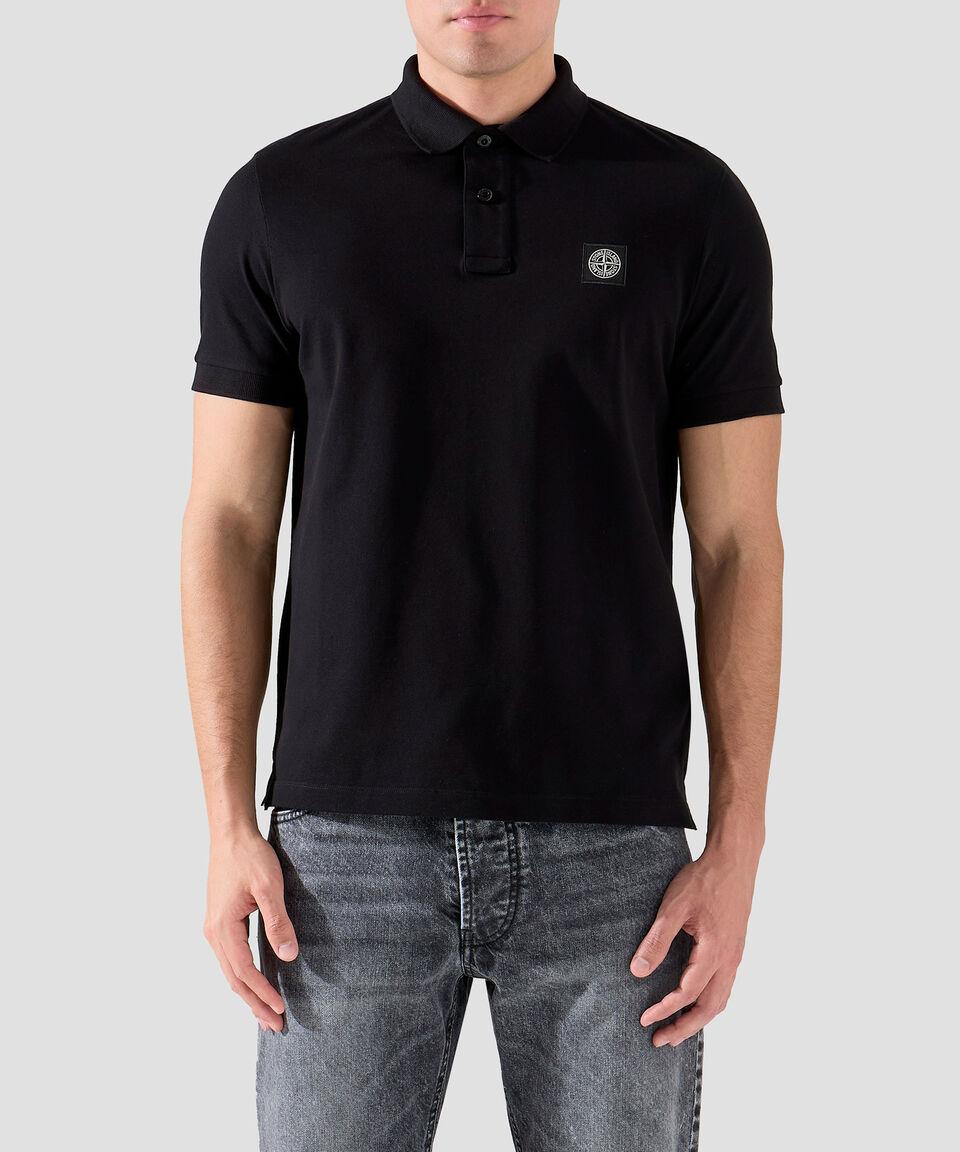 Stone Island Playera tipo polo con manga corta Hombre