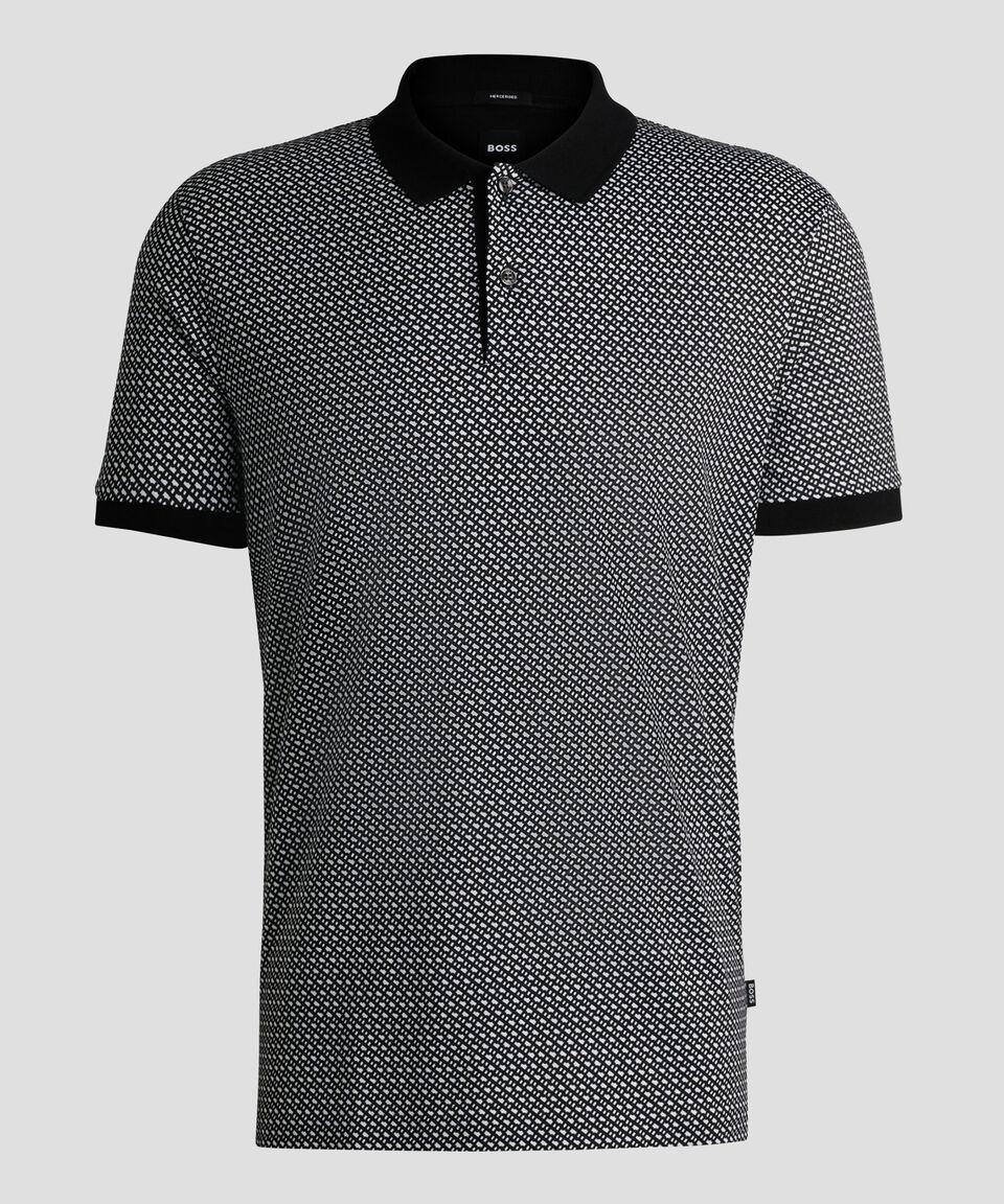 Boss Playera Tipo Polo De Manga Corta Monogram Hombre