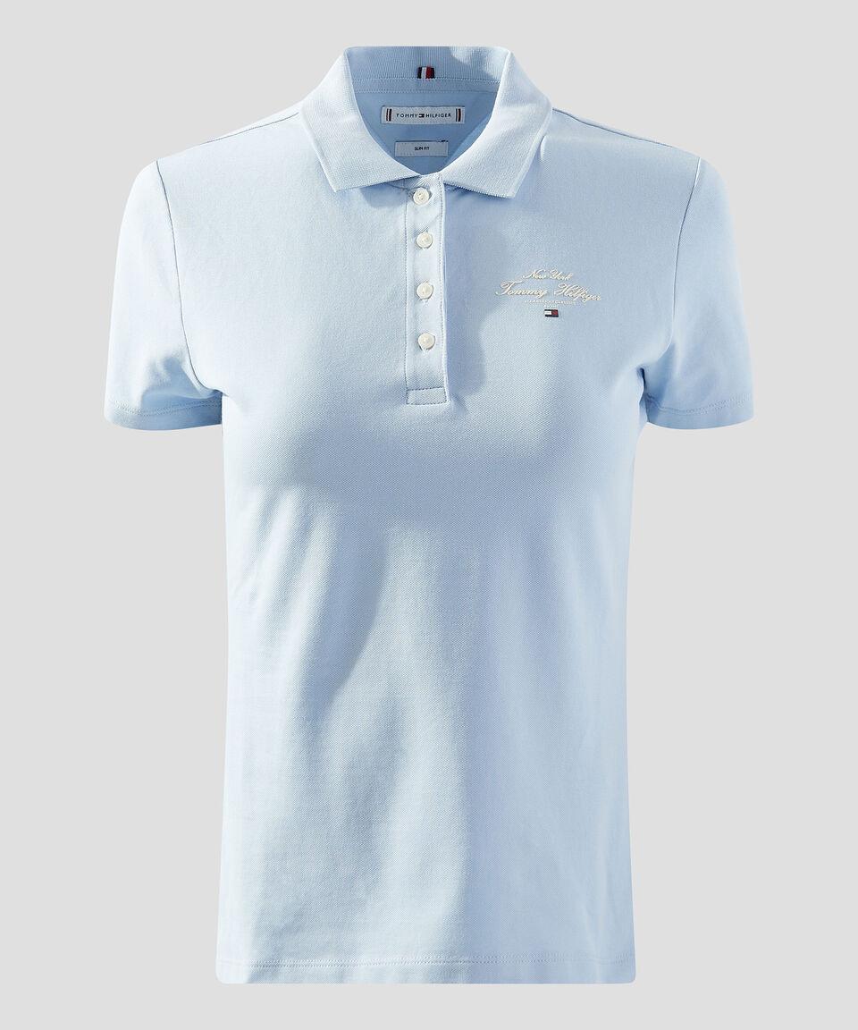Tommy Hilfiger Playera Tipo Polo De Manga Corta Mujer