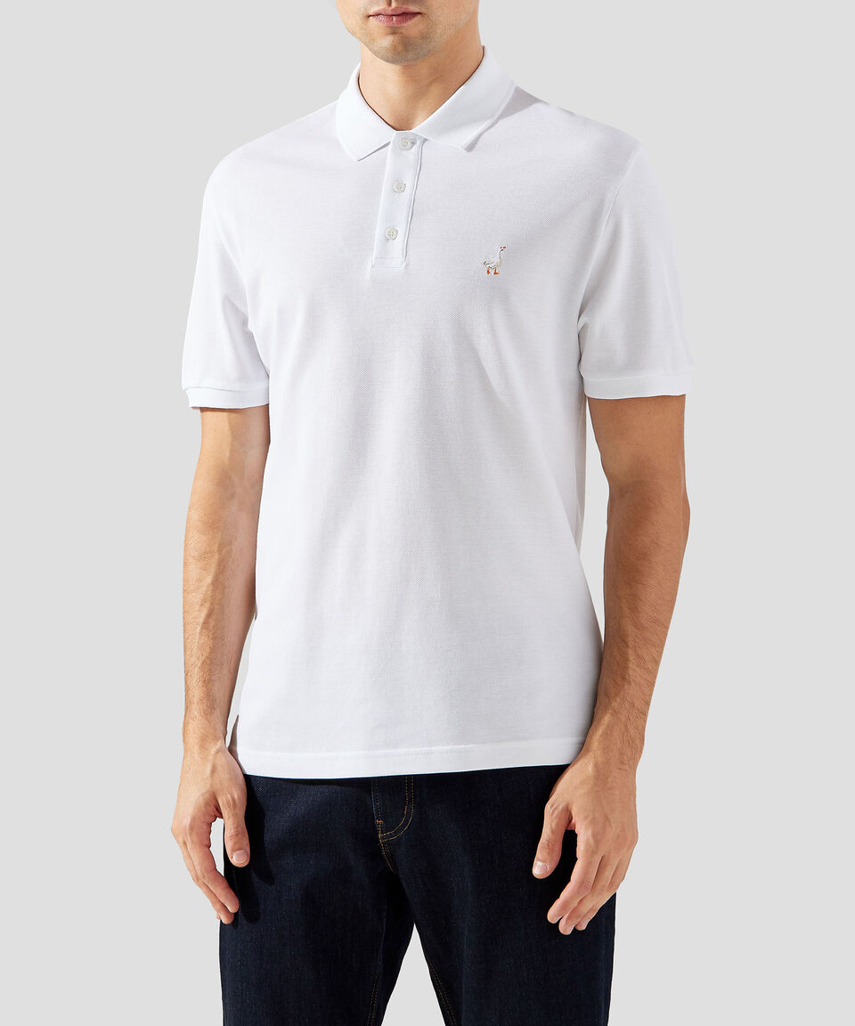 Moschino Playera Tipo Polo Goose Symbol De Manga Corta Hombre