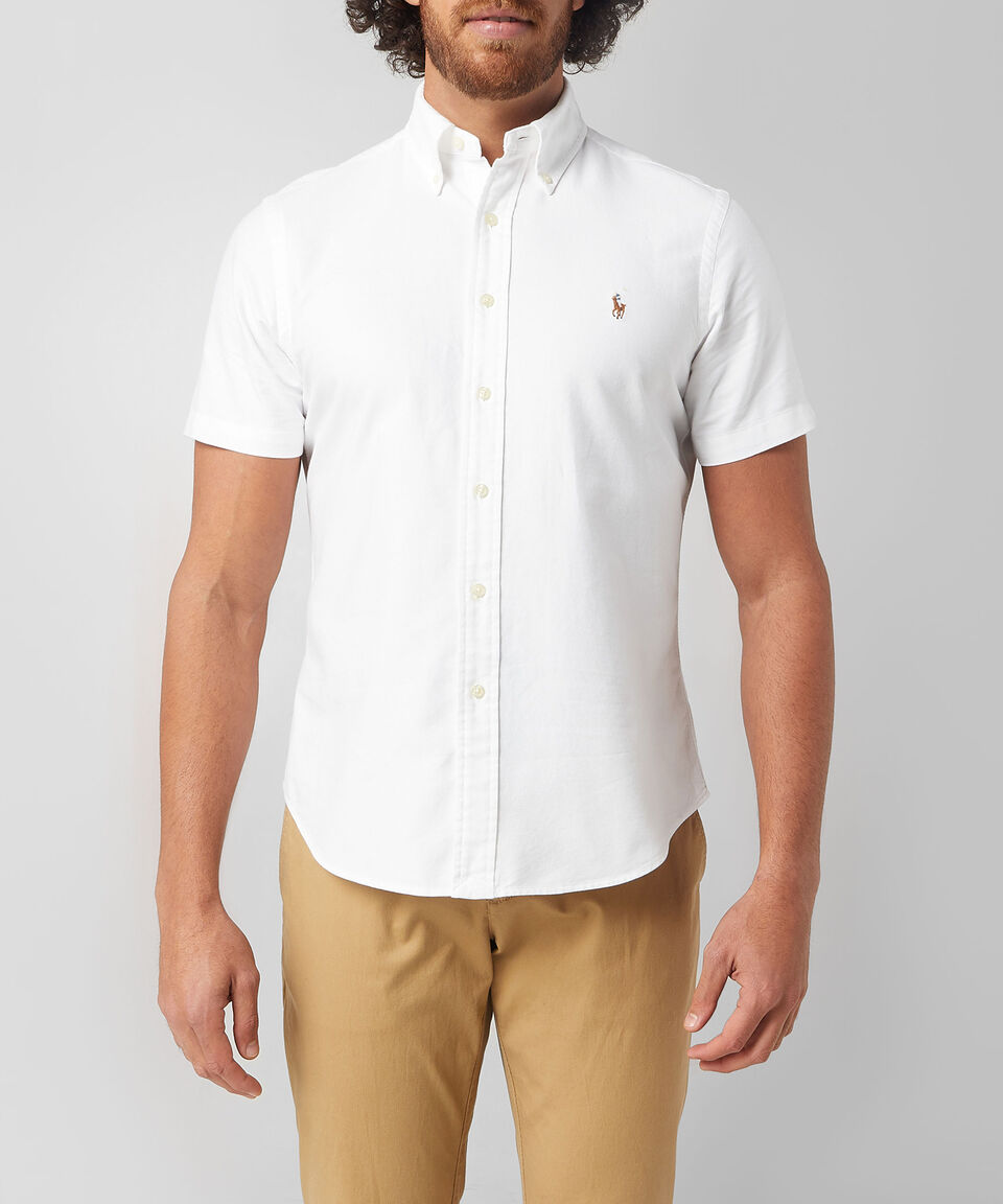 Polo Ralph Lauren Camisa lisa manga corta Hombre
