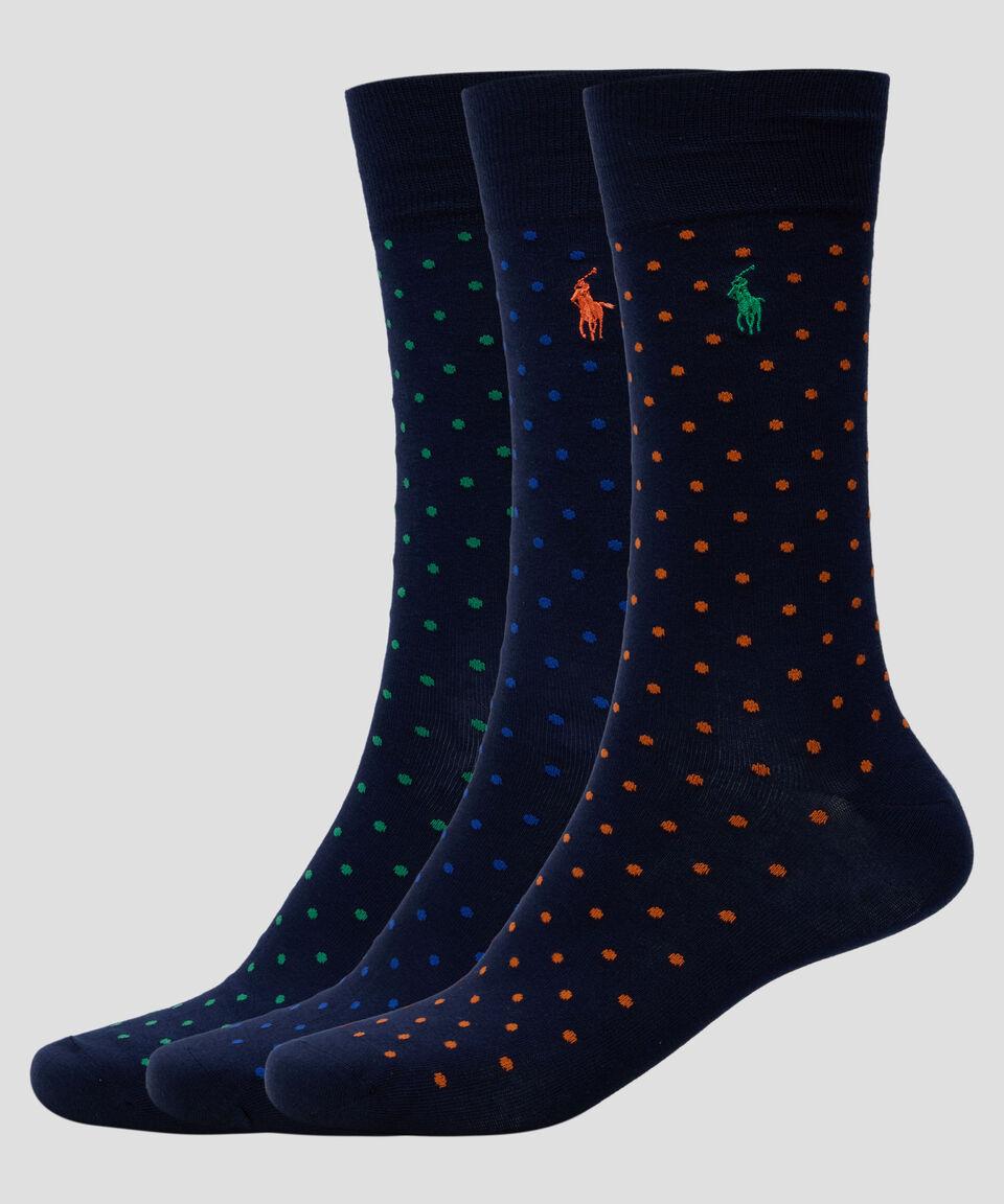 Polo Ralph Lauren Set 3 Calcetines Hombre