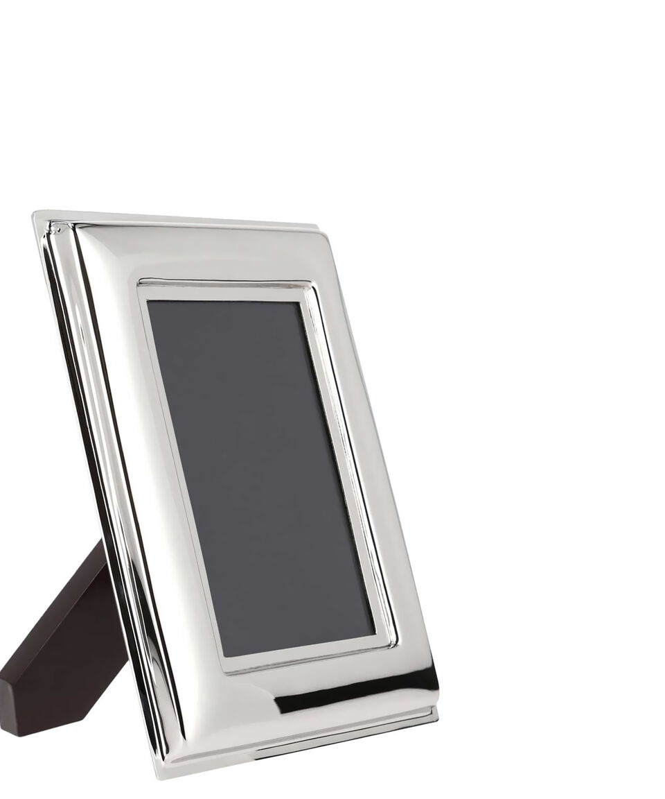 Talleres Los Ballesteros Portarretrato Elegante En Baño De Plata