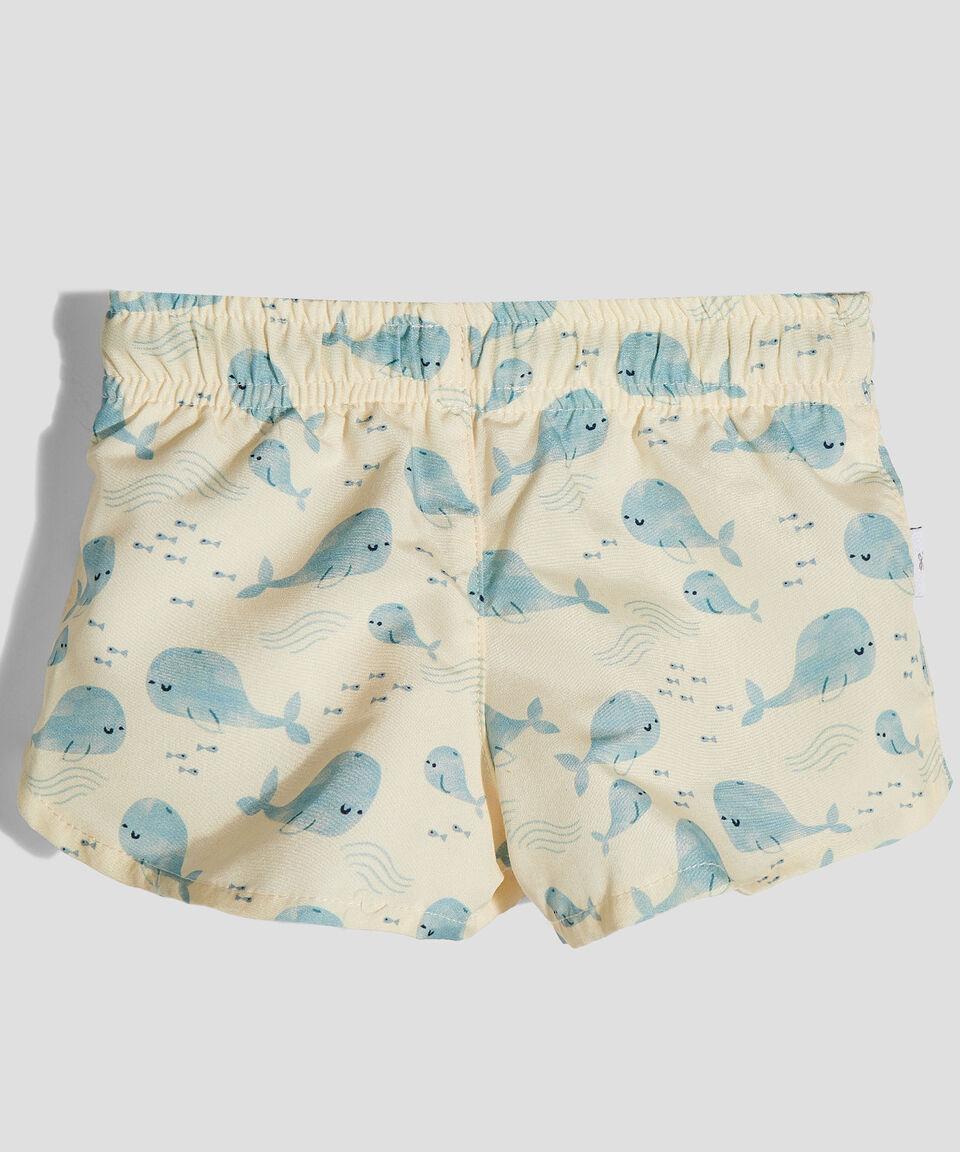 Primmi Traje De Baño Corto Ballenas Bebé