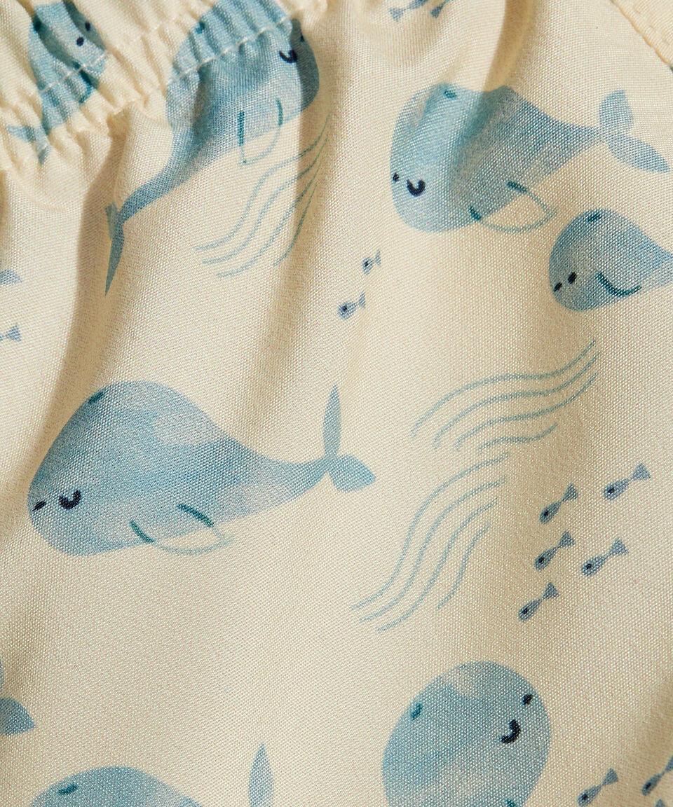 Primmi Traje De Baño Corto Ballenas Bebé