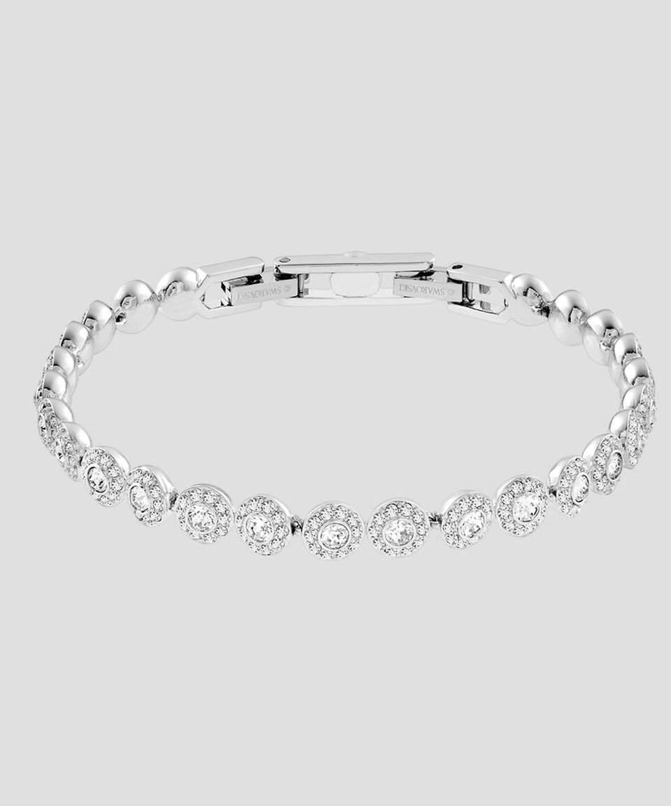 Swarovski Pulsera con cristales redondos Angelic Mujer