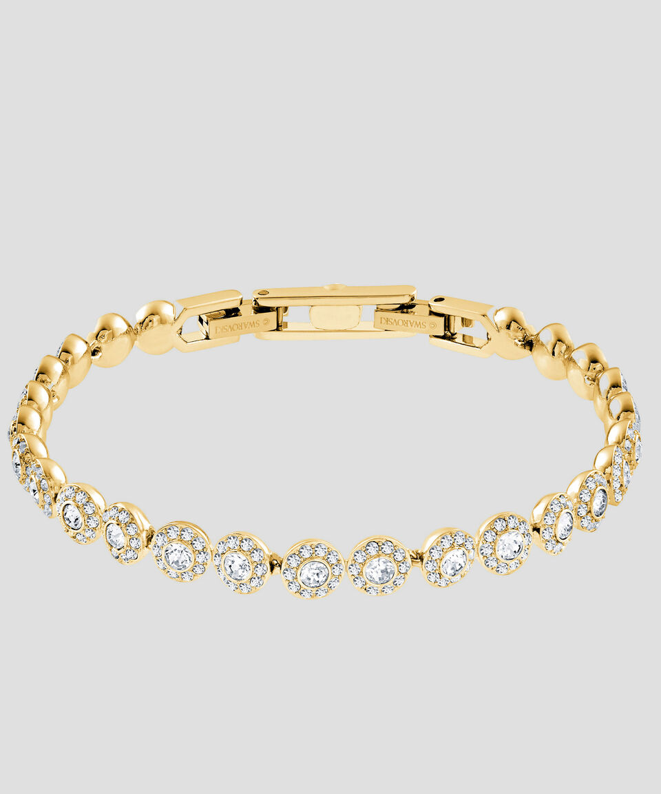 Swarovski Pulsera con cristales redondos Angelic Mujer