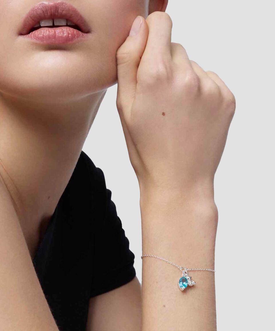 Tous Pulsera Eslabonada Bold Bear En Plata .925 Mujer