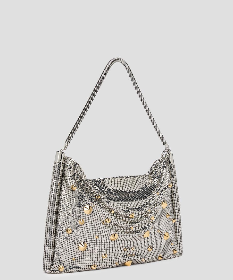 Rabanne Bolsa Shoulder Con Estoperoles Mujer