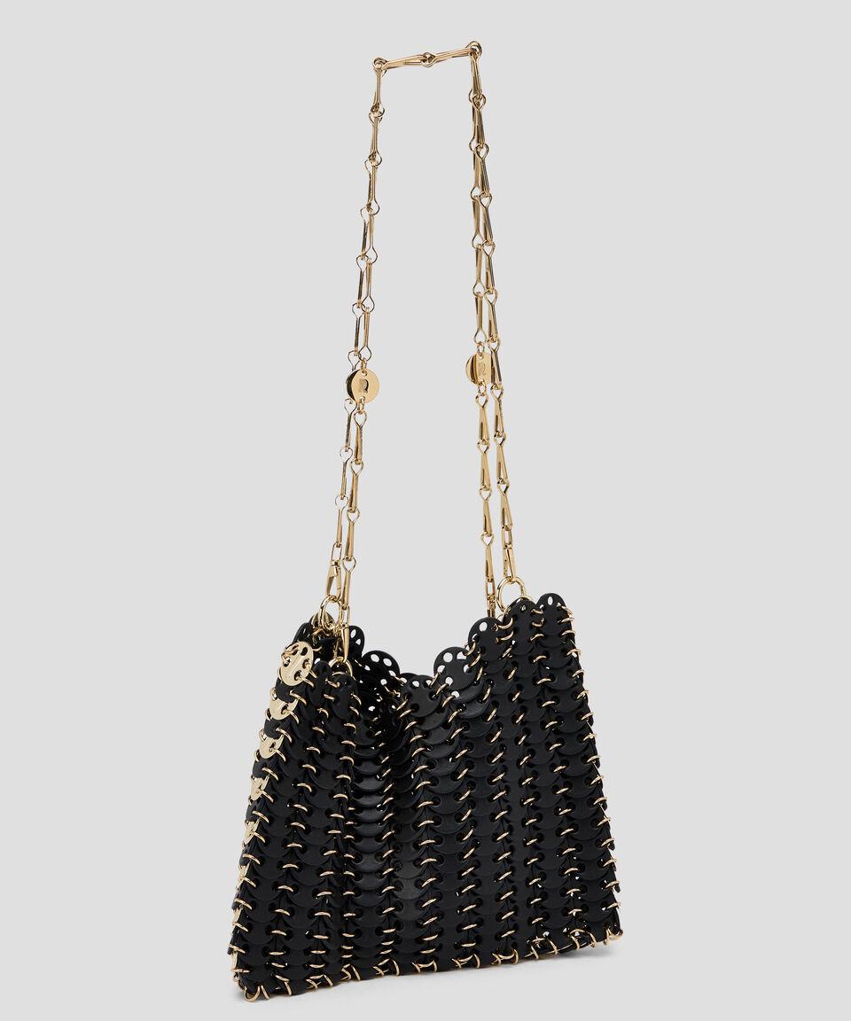 Rabanne Bolsa Shoulder En Piel Con Metálicos Mujer