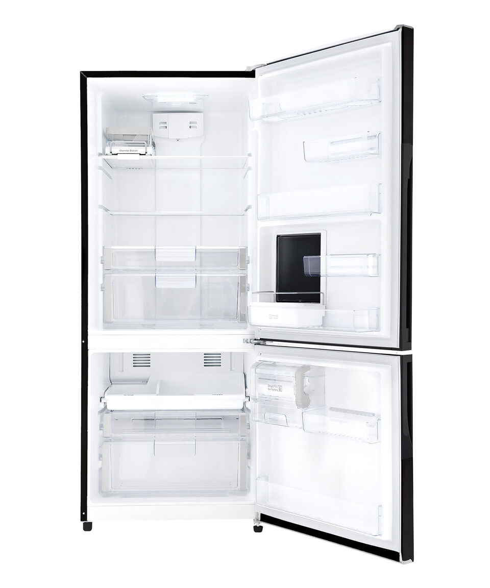Mabe Refrigerador Bottom Mount De 520 Litros Black Stainless RMB520IWMRP1 Negro