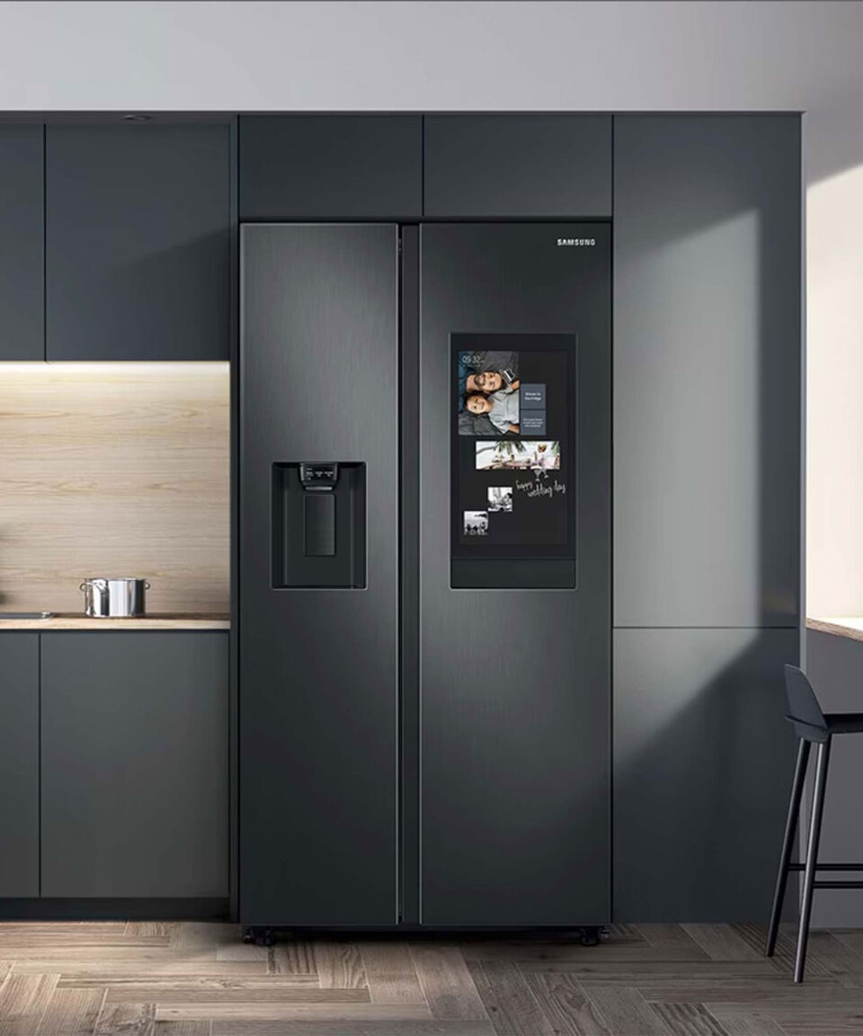 Samsung Refrigerador Family Hub Dúplex 22 P3 Black Matte