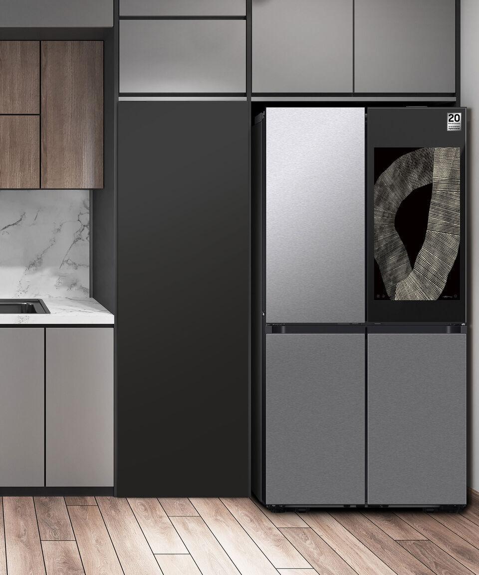 Samsung Refrigerador French Door 23 P3 Family Hub RF23DB9950QDEM Acero