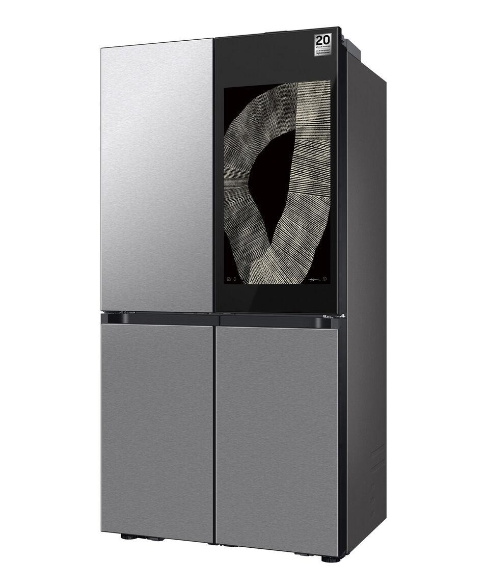 Samsung Refrigerador French Door 23 P3 Family Hub RF23DB9950QDEM Acero