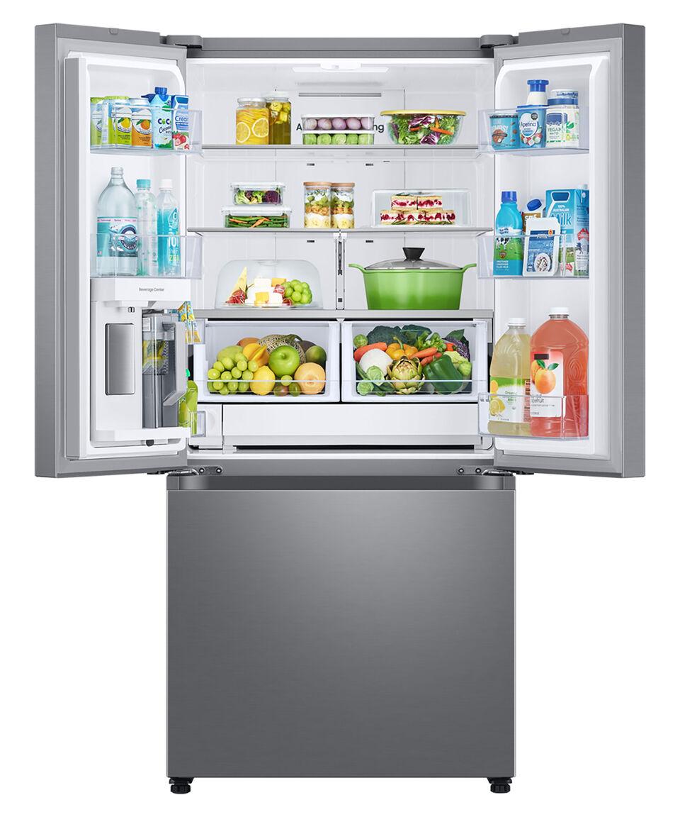 Samsung Refrigerador French Door 25 P3 Con Centro De Bebidas RF25C5551S9/EM Acero