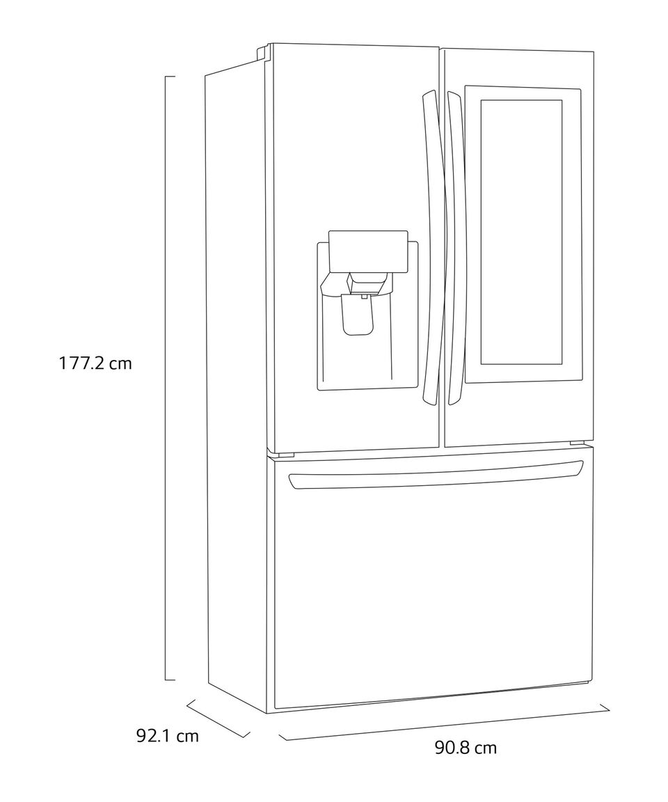 Lg Refrigerador French Door 28 P3 InstaView GM28XID