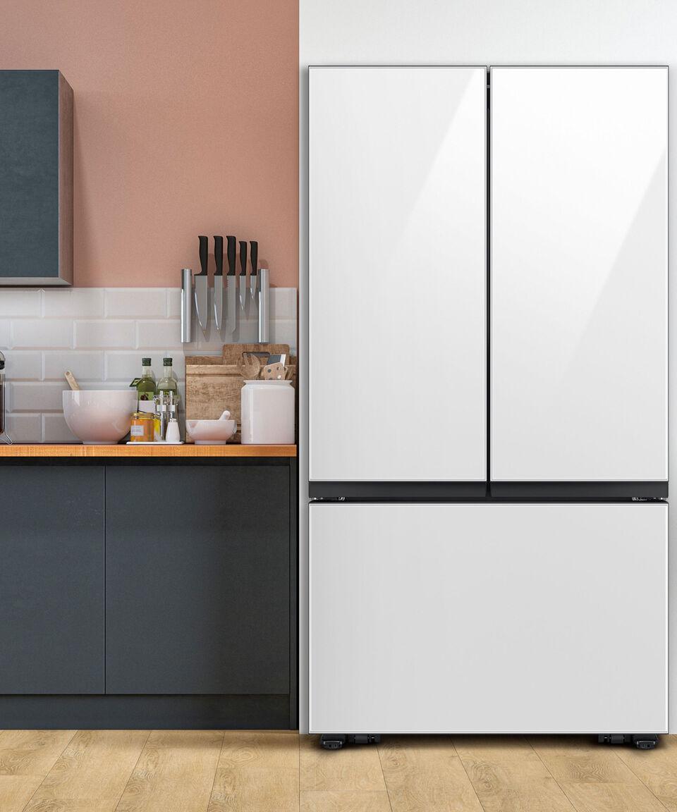 Samsung Refrigerador French Door 31.5 P3 Bespoke Blanco
