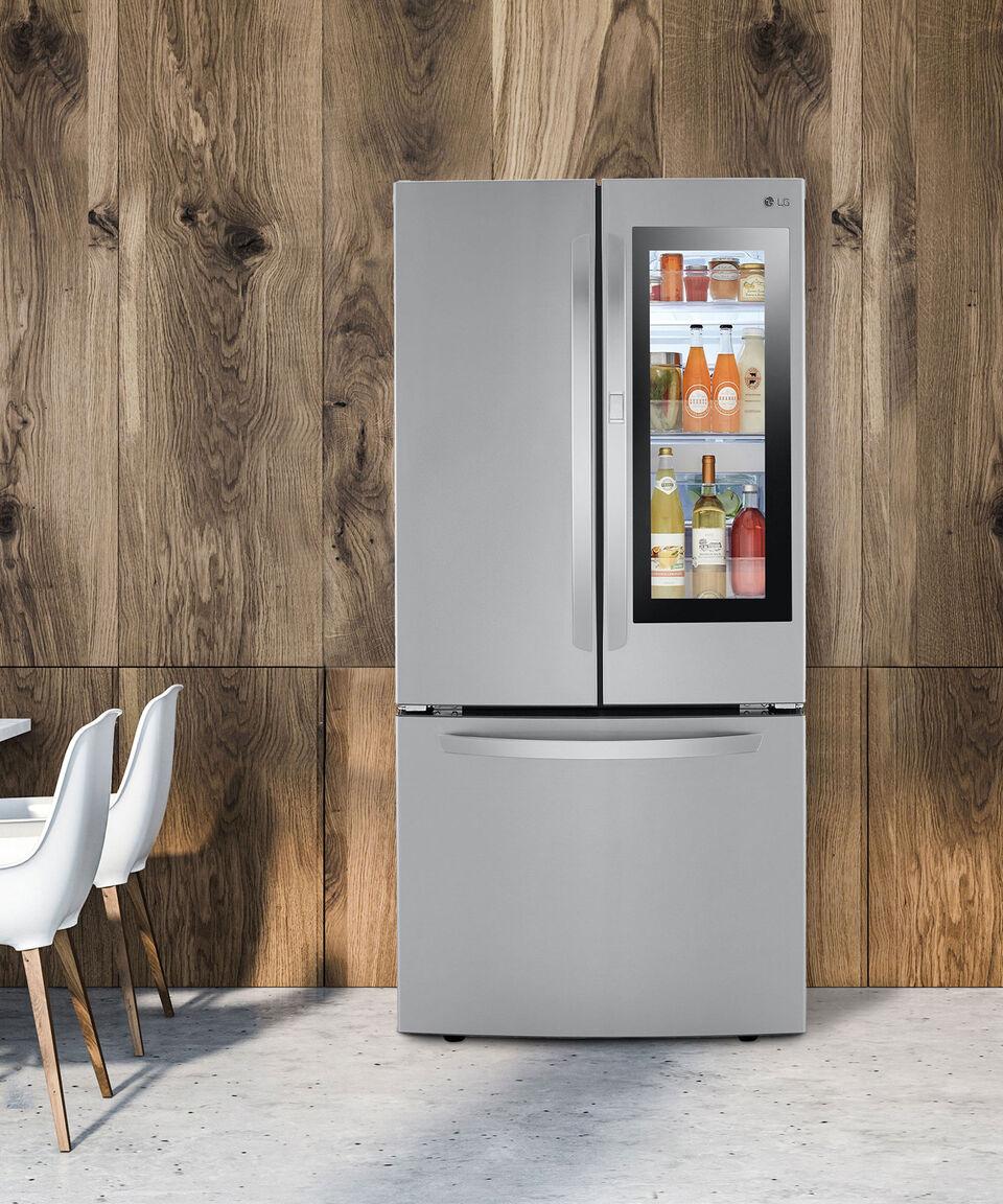 Lg Refrigerador LG French Door 25 P3 InstaView Door-in-Door GM25BQS Plata