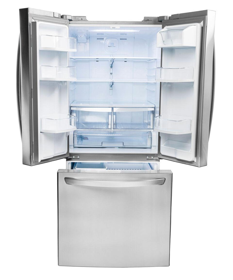 Lg Refrigerador LG French Door Linear Inverter Con Dispensador De Agua 22 Pies Cúbicos - Acero - GF22WGS