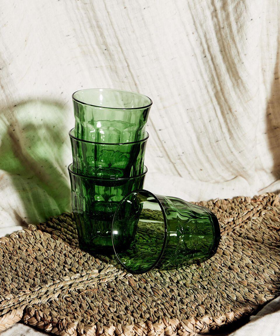 Regalos Siglo XXI Set 6 Vasos Picardie - Verde