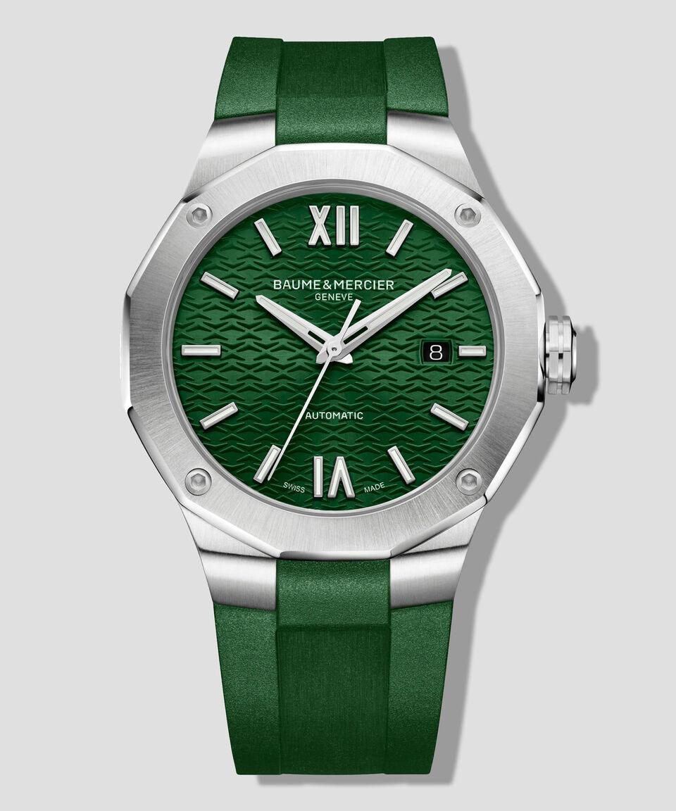 Baume & Mercier Reloj para Hombre Geneve Casual Acero Verde
