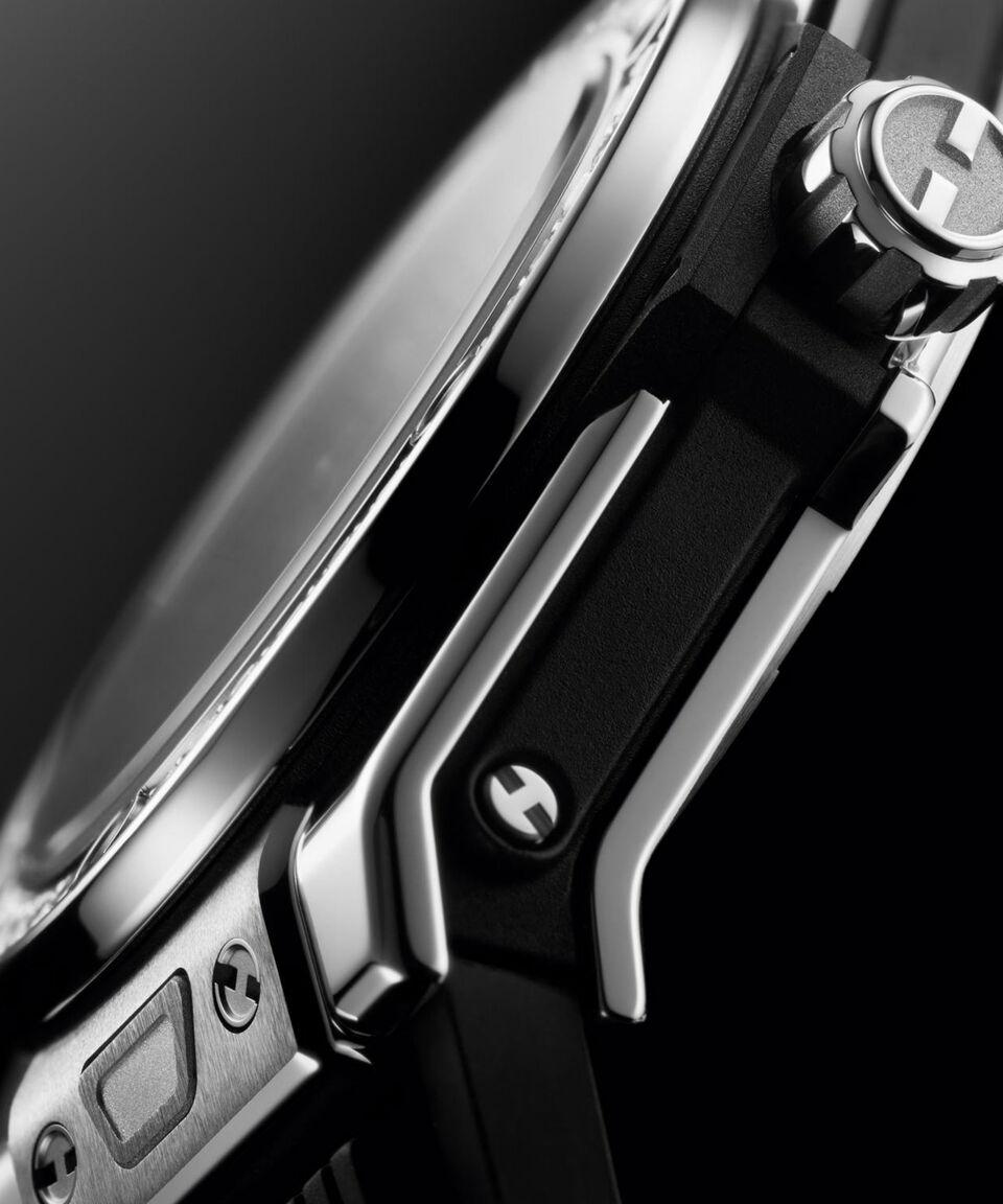 Hublot Reloj Para Mujer Bing Bang One Clic Casual Plateado Negro