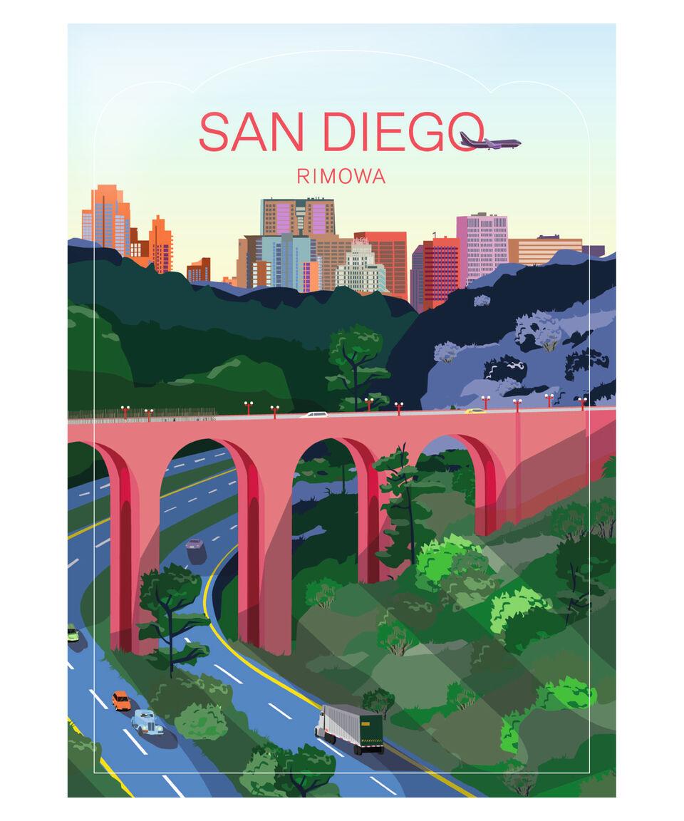 Rimowa Sticker San Diego para Maleta Rígida