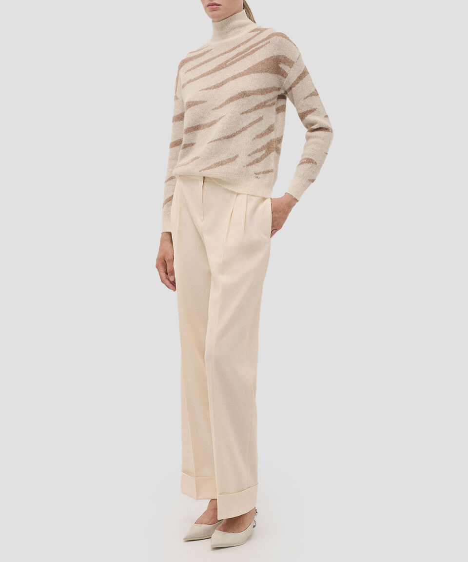 Roberto Verino Suéter Cuello Alto Mujer