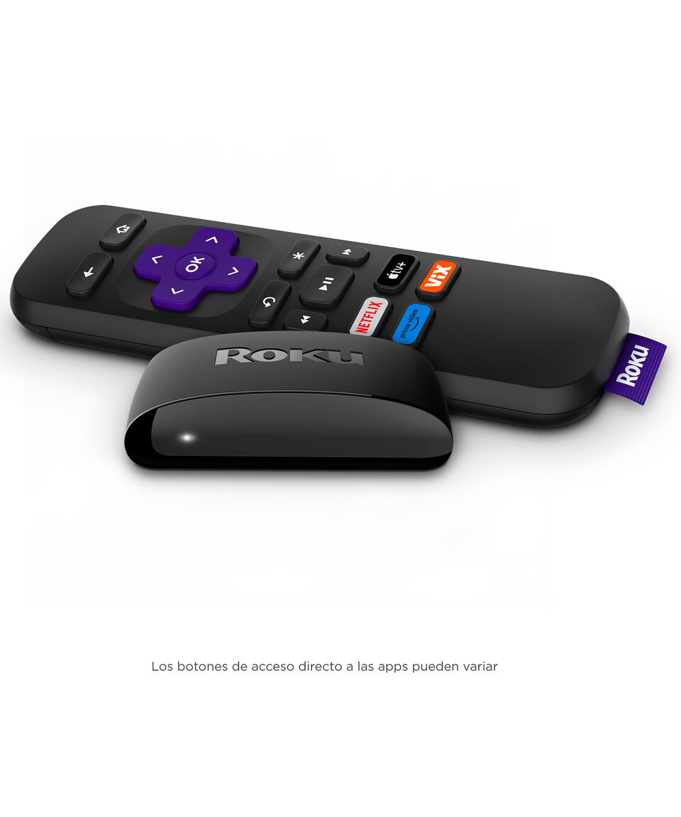 Roku Roku Express HD Dispositivo De Streaming Con Control Remoto Sencillo