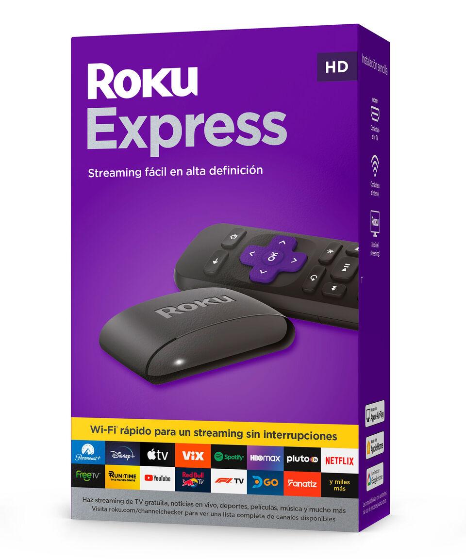 Roku Roku Express HD Dispositivo de streaming con control remoto sencillo