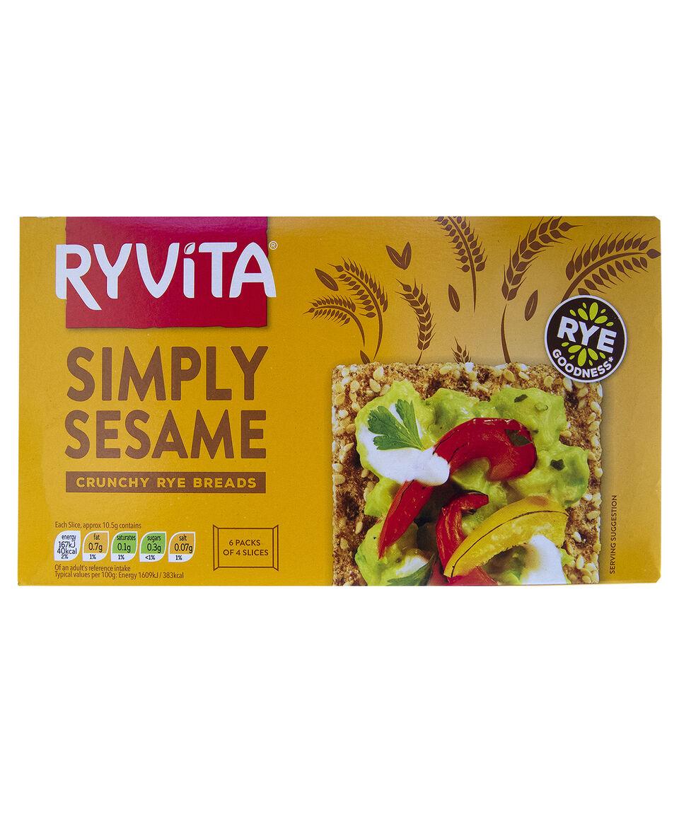 Ryvita Pan Crujiente de Centeno con Ajonjolí 250 g